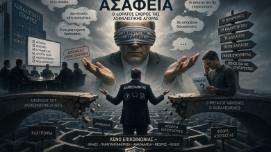 Δημιουργική Ασάφεια: Ο αόρατος εχθρός της ασφαλιστικής αγοράς DIMIOYRGIKI ASAFEIA
